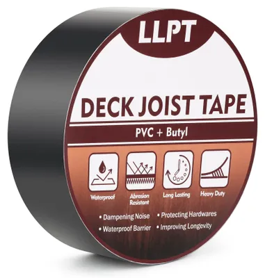 Produktbild von Balkenband für Terrassendielen, 50 mm x 15 m, wasserdichtes Butyl-Dichtmittel