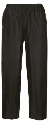 Produktbild von Portwest S441 Klassische Regenhose für Erwachsene Black Gr. XL