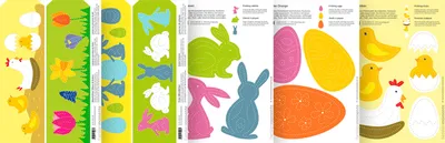 Produktbild von Prickelvorlagen-Set "Osterfreunde"