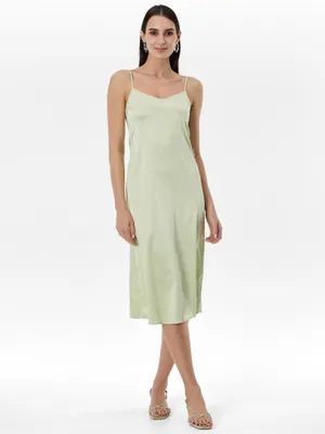 Produktbild von Orsay Hellgrünes trägerloses Damenkleid 36