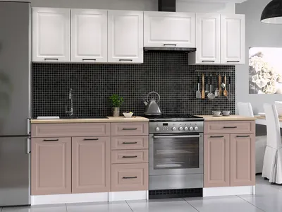 Obrázek produktu pro Kuchyňská linka INGRID 240cm - Bílá + kobe