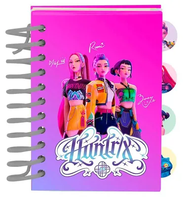 Obrázek produktu pro Zápisník Demon Hunters Kpop A7