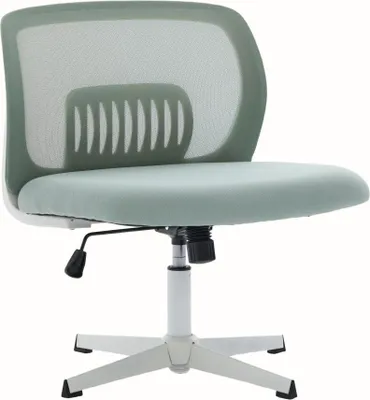 Produktbild von AIORBER Bürostuhl ohne Armlehnen, breiter Sitz, höhenverstellbar, Wippfunktion, 360° drehbar, ergonomischer Lesesessel, mehrere Farben