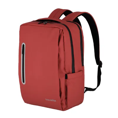 Image de Travelite Batoh na notebook 15,6'' Basics Boxy Red 19 l