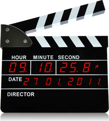 Obrázek produktu pro Digitální budík Clapperboard