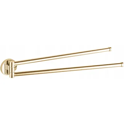 Image de Remo Porte-serviettes double rotatif or (70507255-50)