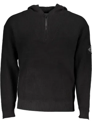 Produktbild von Herren Kapuzenpullover Schwarz – Baumwolle & Stil vereint