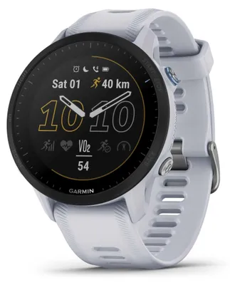 Produktbild von Garmin Forerunner 955 - Smartwatch - Sportuhr mit Riemen - Silikon - Handgelenkgröße: 130-220 mm - Anzeige 3.3 cm (1.3") - 32 GB