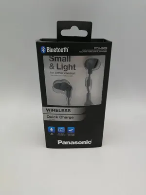 Immagine prodotto di Panasonic RP-NJ300BE-K Cuffie e auricolari in ear Bluetooth Nero