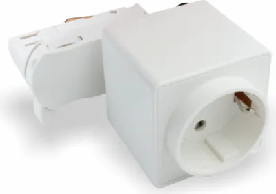 Produktbild von LTEK 3PH Unisteckdose 279706 Global, Phasen wählbar, weiss