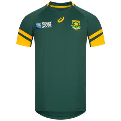 Produktbild von 2XL|Südafrika Springboks ASICS Herren Rugby Heim Trikot 123328SR-4100