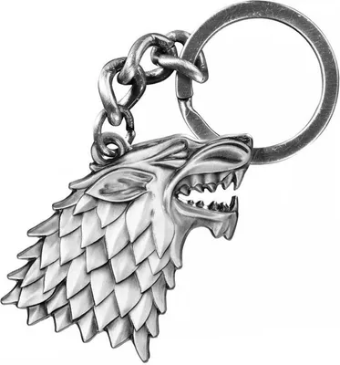 Immagine prodotto di Portachiavi di Game of Thrones con lo stemma degli Stark