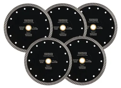 Immagine prodotto di Disco diamantato da 180 mm, 5 pezzi, super sottile, per Vetroceramica, granito, marmo e materiali compositi