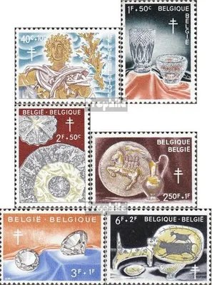 Produktbild von Briefmarken Belgien 1960 Mi 1222-1227 (kompl.Ausg.) postfrisch Kunsthandwerk