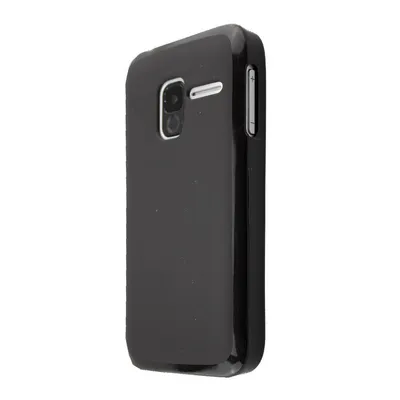 Immagine prodotto di Custodia in TPU per Alcatel 2008G in nero+foil