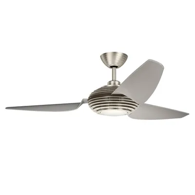 Obrázek produktu pro Tichý stropní ventilátor Elstead Voya s LED světlem Ø152cm DC motor + dálkové ovládání