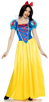 Produktbild von LEG AVENUE 85407 - Klassische Schneewittchen Damen kostüm, Größe Medium (EUR 38)