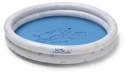Image de Swim Essentials Piscine gonflable 100 cm « Surfer multicolore » 100 x 15 cm | Piscine gonflable pour enfants