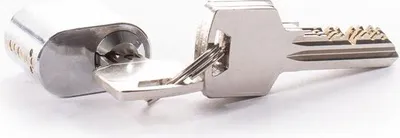 Imagen del producto de OVALER, cilindro tipo SCAND, 32 mm, cromo, 5K