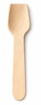 Zdjęcie produktu dla Łopatki do lodów drewniane 9,5cm, 100szt