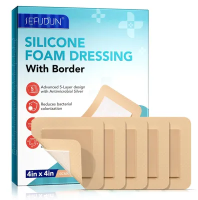 Image de Pansements stériles avec silicone doux pour un soin optimal