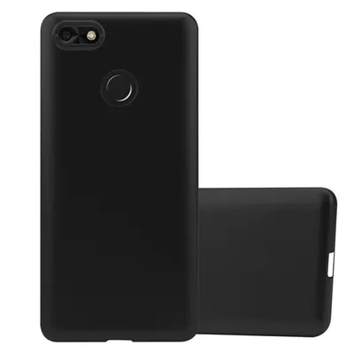 Immagine prodotto di Cadorabo custodia protettiva per Huawei Y6 PRO 2017 cover in nero custodia per telefono cellulare TPU custodia in silicone cover case