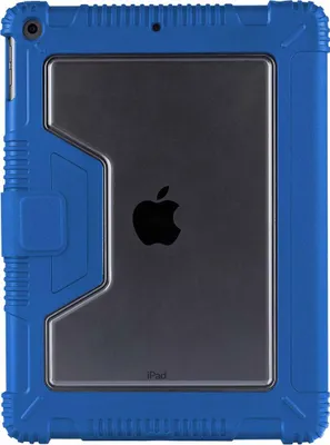 Produktbild von SHOCKGUARD View PEN, Folio Case blau mit transparenter Rückseite und Stifthalter für iPad 10.2'' (2019-2021)