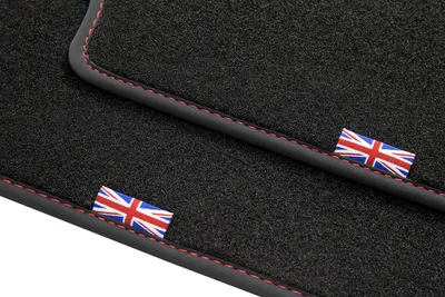 Produktbild von Exclusive Union Jack Fußmatten passend für Jaguar I-Pace ab Bj. 2018-