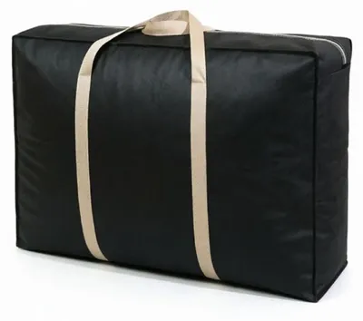 Productafbeelding van XXL Opbergtas - 78 x 55 x 25 cm - Grote verhuistas - met rits - Opbergtas - voor kleding, dekens en verhuisspullen