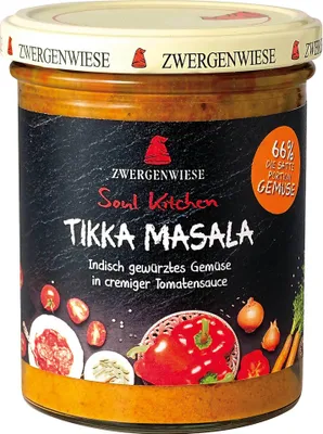 Produktbild von SOS ORIENTALISCHES TIKKA MASALA GLUTENFREI 370 g – ZWERGENWIESE