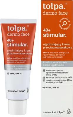Immagine prodotto di TOŁPA Dermo Face Stimular 40+ Crema da giorno rassodante antirughe SPF 15 40 ml
