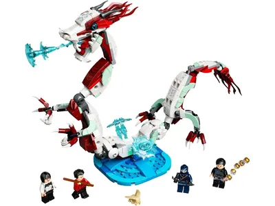 Obrázek produktu pro LEGO Marvel Avengers Bitva ve Starodávné vesnici, Sada na stavění, 8 rok/roky, Plast, 400 kusů, 426 g