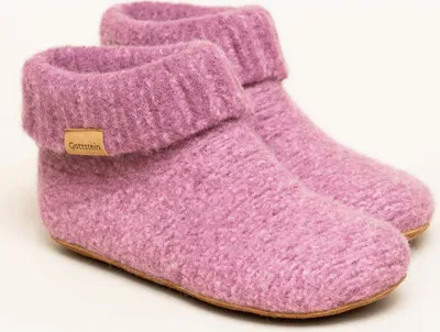 Produktbild von Gottstein Damen Hüttenschuhe Knit Boot, pastel-pink 41