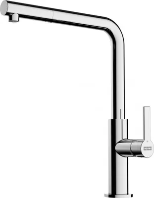 Produktbild von Franke MARIS SLIM L, Ziehen, Chrom, Messing, Hebelgriffe, Einzelbild, 3/8"