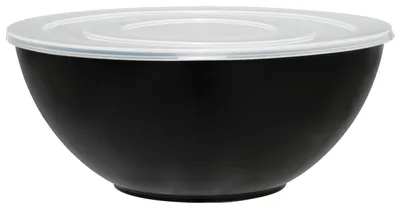 Obrázek produktu pro Plastová miska s víkem, 3580 ml, černá