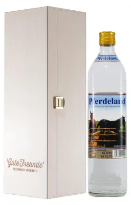 Produktbild von Mackenstedter Pferdeland Weizenkorn mit Geschenk-Holzkiste
