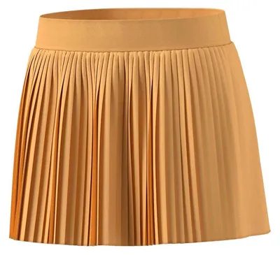 Produktbild von adidas Women's Club Pleated Climacool Tennis Skirt, Ice Tangerine, M