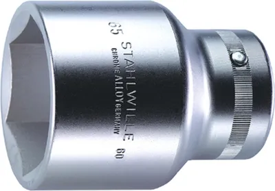 Produktbild von STAHLWILLE 06010070, Buchse, Chrom, DIN 3124, 2,21 kg
