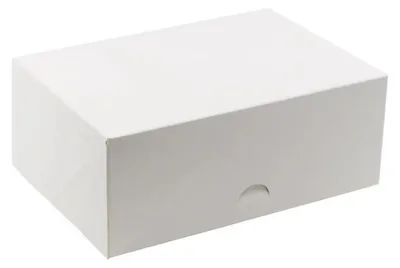 Zdjęcie produktu dla Pudełko cukiernicze białe 250x180x100, 15szt