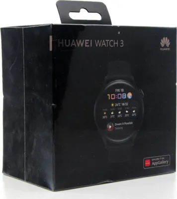 Zdjęcie produktu dla HUAWEI 55026820 HUAWEI Watch 3 Smartwatch schwarz