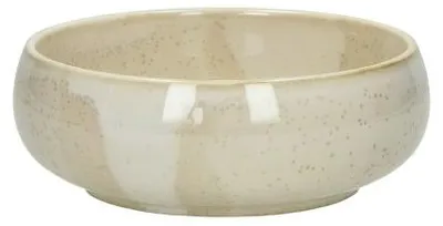 Zdjęcie produktu dla Pomax, miska śniadaniowa z porcelany, kolor beżowy, średnica 15,7 cm, wysokość 5,4 cm
