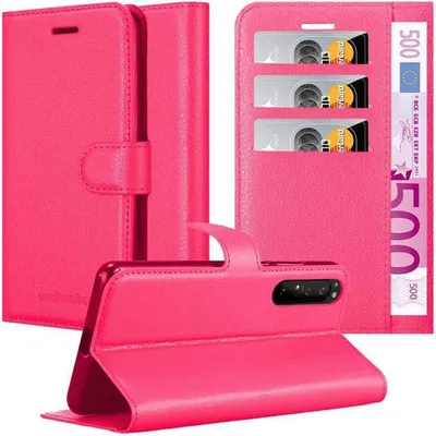 Obrázek produktu pro Cadorabo Case for Sony Xperia 1 II Protective Case in Pink Pouzdro na mobilní telefon s magnetickým zavíráním
