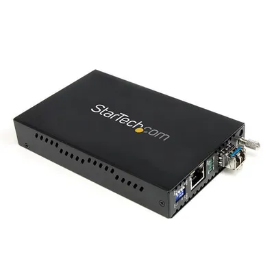Obrázek produktu pro StarTech.com ET1000S40LC2, 2000 Mbit/s, 1000Base-T, 1000Base-LX, 1000Base-SX, Gigabit Ethernet, 10,100,1000 Mbit/s, Plná, Poloviční