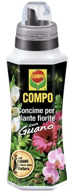 Produktbild von COMPO Flüssigdünger für blühende Pflanzen mit Guano 1Liter