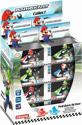 Produktbild von Revell GmbH PULL SPEED - Mario Kart, sortiert 24