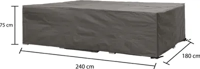 Produktbild von Winza Outdoor Covers - Gartenmöbelzubehör - Gartenmöbel-Schutzhüllen - Premium Abdeckung/Schutzhülle Loungeset - 240x180x75 cm