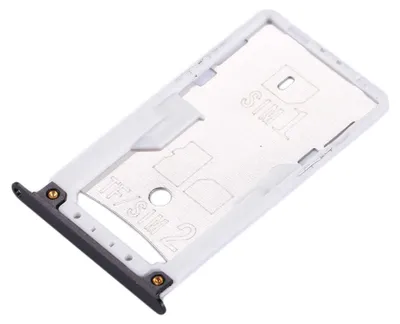 Immagine prodotto di Per Xiaomi Redmi 4X Supporto per scheda SIM Vassoio SIM / Supporto per scheda TF Nero