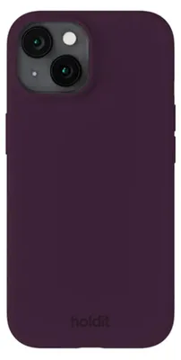 Produktbild von Silicone Case Apple iPhone 15 - Deep Plum