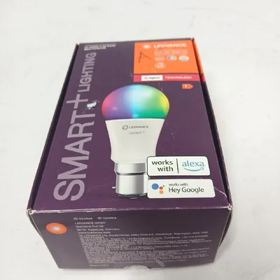 Immagine prodotto di LEDVANCE Smart+ lampada con tecnologia ZigBee, 9W, A60, opaca, base B22D, colore della luce RGBW regolabile, 806lm, 1 confezione