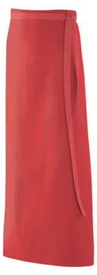 Image de Exner - Tablier, couleur unie LT3354 (taille unique) (rouge)